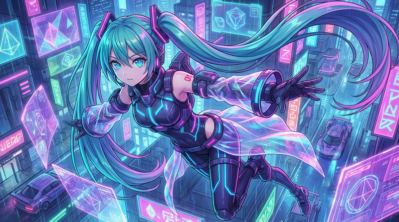 海角动漫-赛博朋克少女觉醒