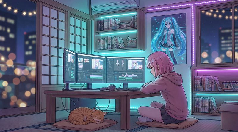 海角动漫-深夜剪辑日常